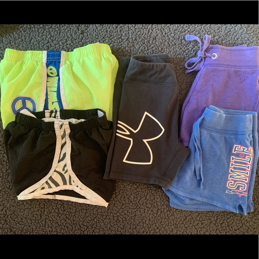 ❤️❤️ Lot of 5 girl’s shorts size small (6-8)